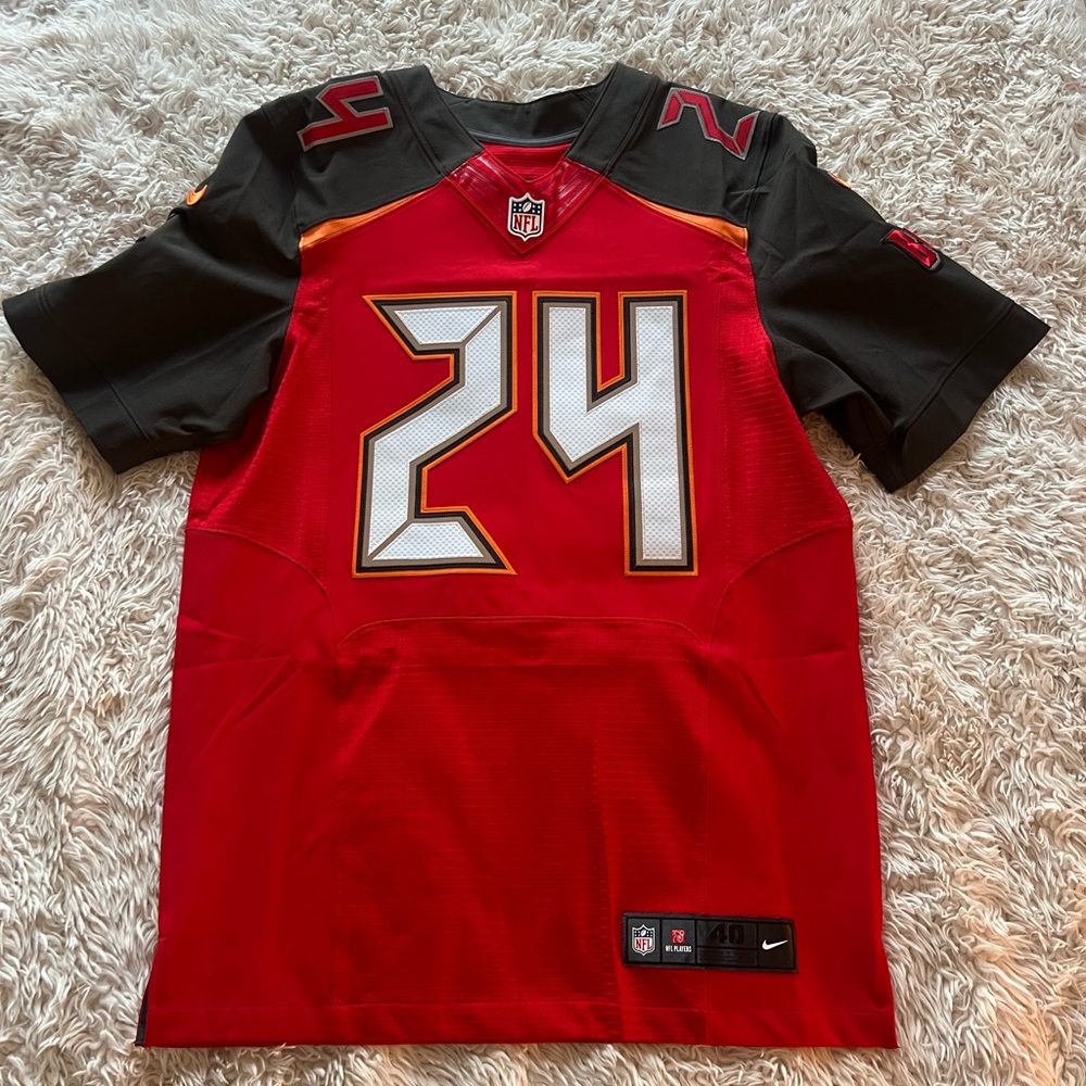 Darrelle Revis Tampa Bay Buccaneers embroidered Nike jersey - Picture 1 of 11